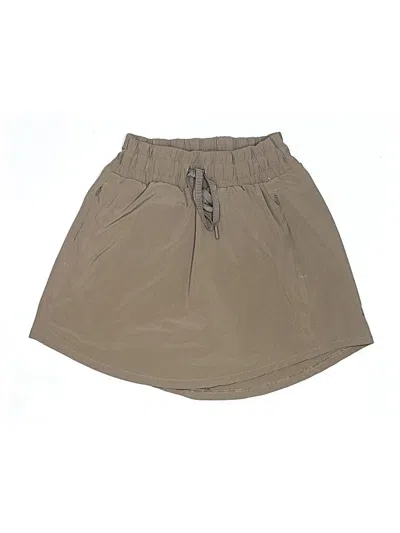 Pre-owned All In Motion Casual Skirt In Brown