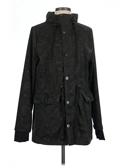 Pre-owned All In Motion Coat In Black