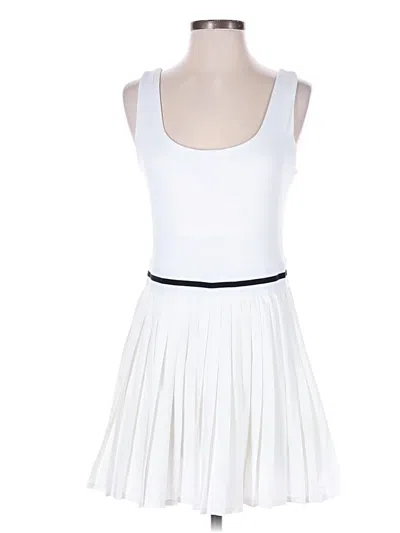 Pre-owned All In Motion Cocktail Dress In White