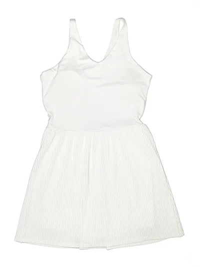 Pre-owned All In Motion Kids' Dress In White