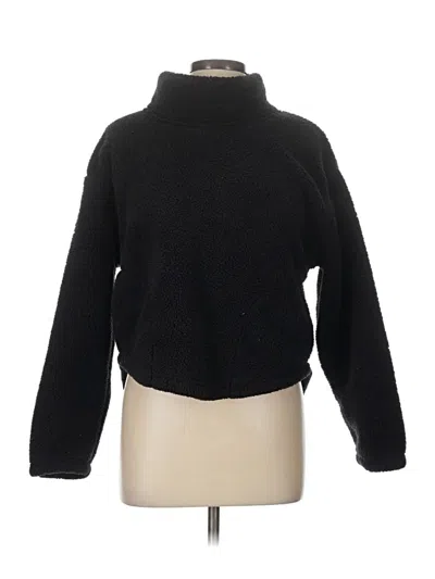 Pre-owned All In Motion Fleece Jacket In Black