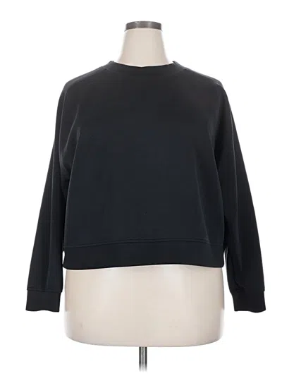 Pre-owned All In Motion Fleece Jacket In Black