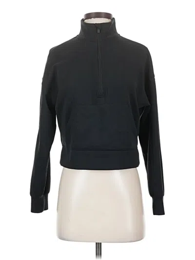 Pre-owned All In Motion Fleece Jacket In Black