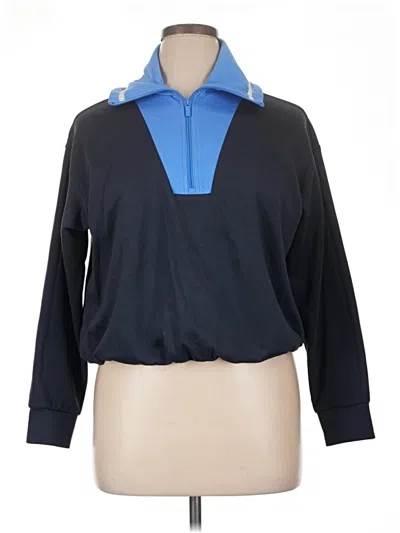 Pre-owned All In Motion Fleece Jacket In Blue
