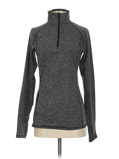 Pre-owned All In Motion Fleece Jacket In Gray