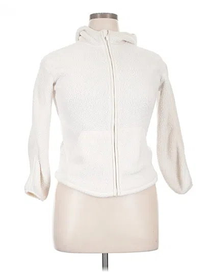 Pre-owned All In Motion Fleece Jacket In Ivory
