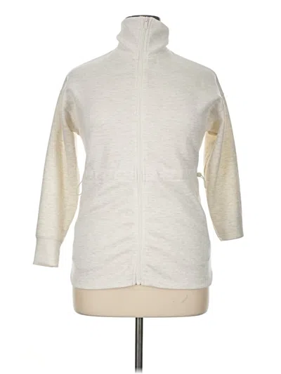 Pre-owned All In Motion Fleece Jacket In White