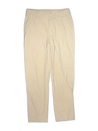 Pre-owned All In Motion Kids' Khaki Pant In Ivory