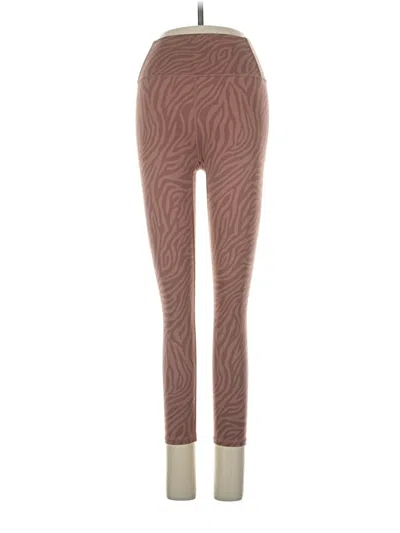 Pre-owned All In Motion Leggings In Brown