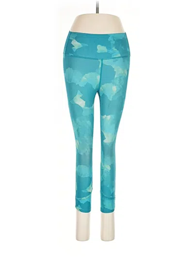 Pre-owned All In Motion Leggings In Teal