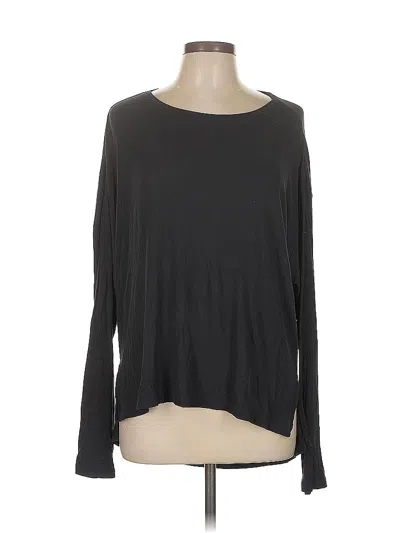 Pre-owned All In Motion Long Sleeve T-shirt In Black