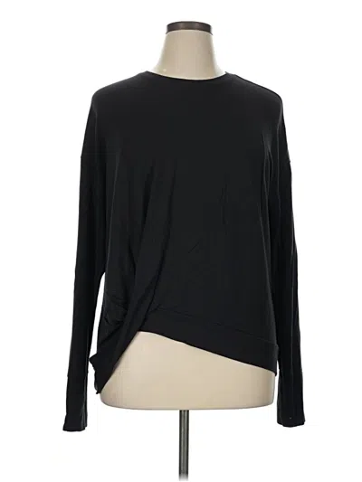 Pre-owned All In Motion Long Sleeve T-shirt In Black