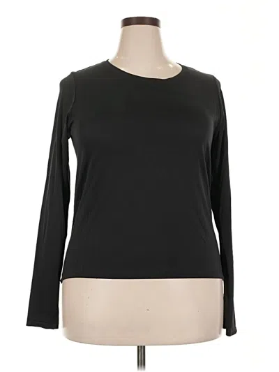 Pre-owned All In Motion Long Sleeve T-shirt In Black