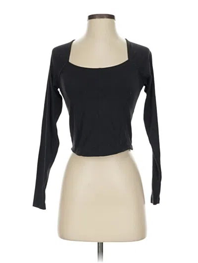 Pre-owned All In Motion Long Sleeve T-shirt In Black