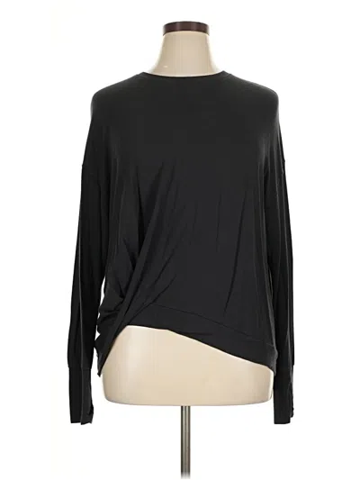 Pre-owned All In Motion Long Sleeve T-shirt In Black