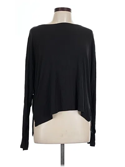 Pre-owned All In Motion Long Sleeve T-shirt In Black