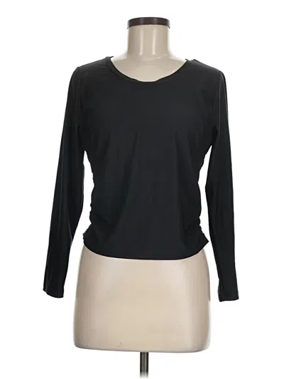 Pre-owned All In Motion Long Sleeve T-shirt In Black