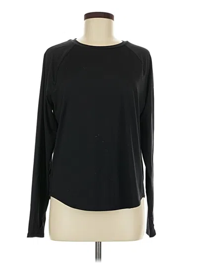 Pre-owned All In Motion Long Sleeve T-shirt In Black