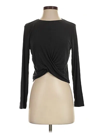 Pre-owned All In Motion Long Sleeve T-shirt In Black