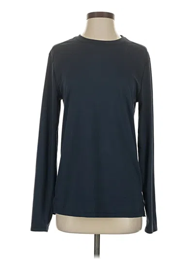 Pre-owned All In Motion Long Sleeve T-shirt In Blue