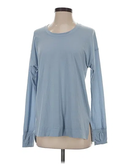 Pre-owned All In Motion Long Sleeve T-shirt In Blue