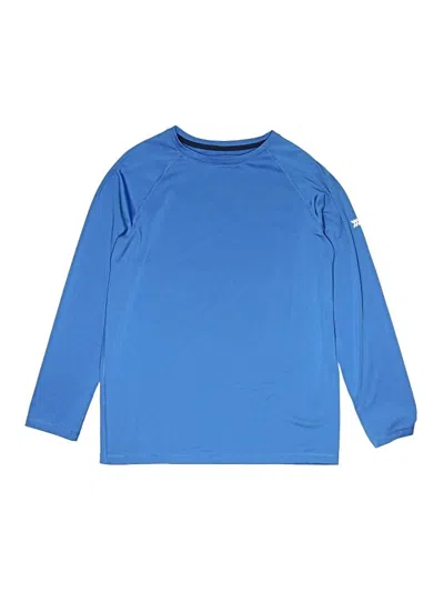Pre-owned All In Motion Kids' Long Sleeve T-shirt In Blue