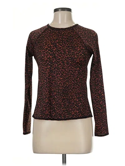 Pre-owned All In Motion Long Sleeve T-shirt In Brown