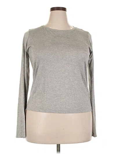 Pre-owned All In Motion Long Sleeve T-shirt In Gray