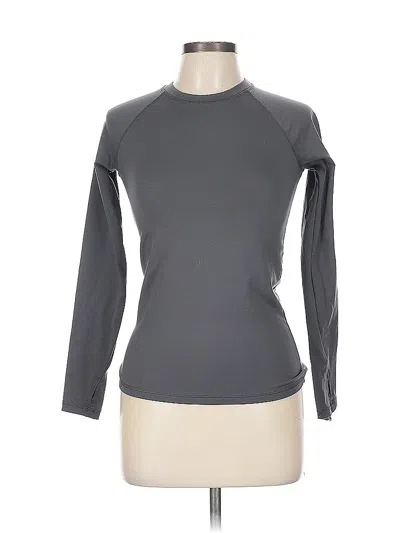 Pre-owned All In Motion Long Sleeve T-shirt In Gray