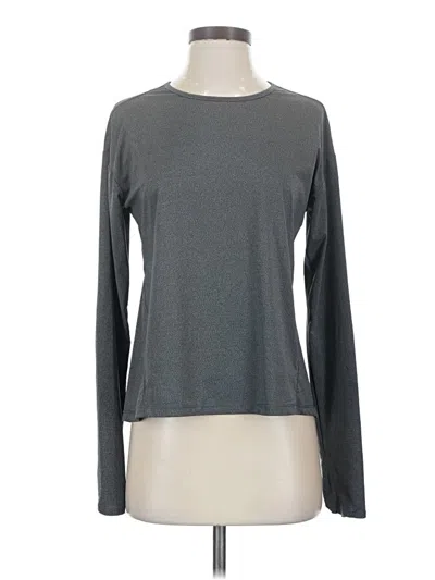 Pre-owned All In Motion Long Sleeve T-shirt In Gray