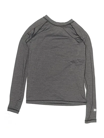 Pre-owned All In Motion Kids' Long Sleeve T-shirt In Gray