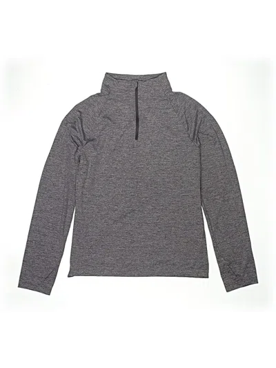 Pre-owned All In Motion Kids' Long Sleeve T-shirt In Gray