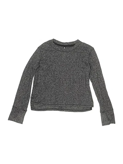 Pre-owned All In Motion Kids' Long Sleeve T-shirt In Gray
