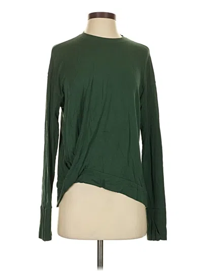 Pre-owned All In Motion Long Sleeve T-shirt In Green