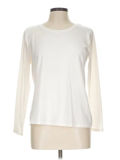 Pre-owned All In Motion Long Sleeve T-shirt In Ivory