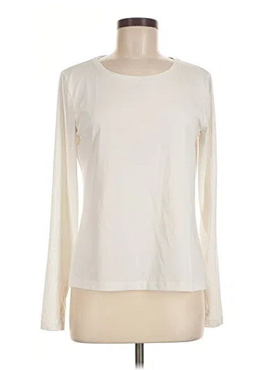 Pre-owned All In Motion Long Sleeve T-shirt In Ivory