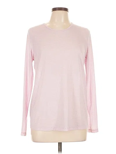 Pre-owned All In Motion Long Sleeve T-shirt In Pink