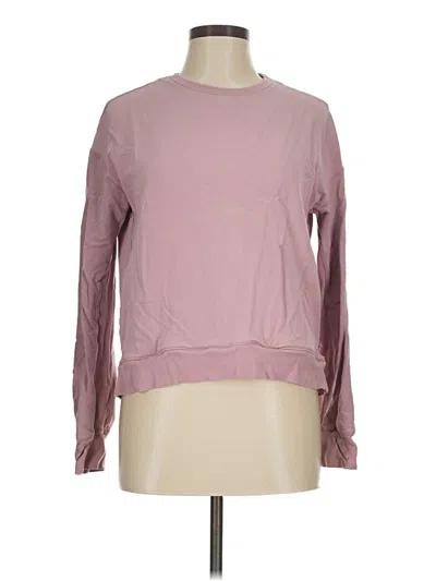 Pre-owned All In Motion Long Sleeve T-shirt In Pink