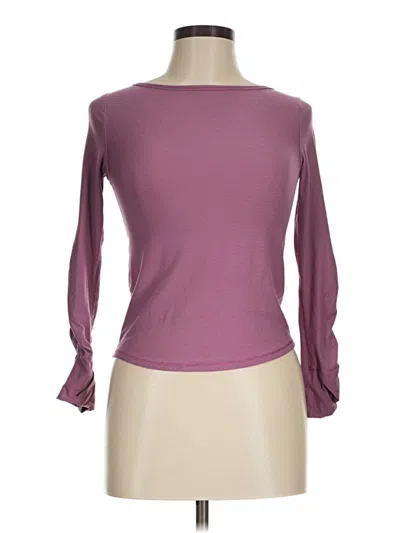 Pre-owned All In Motion Long Sleeve T-shirt In Purple