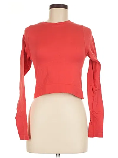 Pre-owned All In Motion Long Sleeve T-shirt In Red