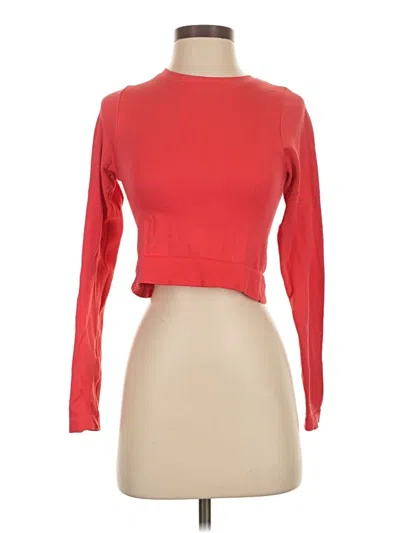 Pre-owned All In Motion Long Sleeve T-shirt In Red