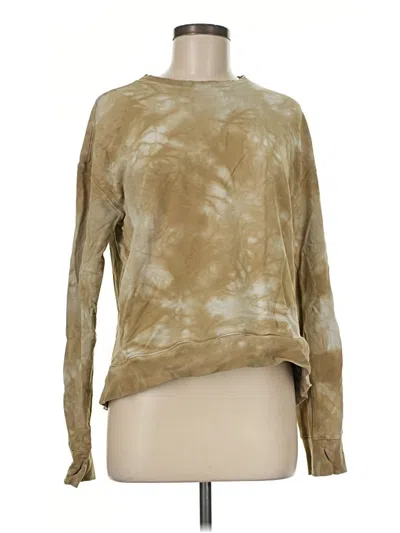 Pre-owned All In Motion Long Sleeve T-shirt In Tan