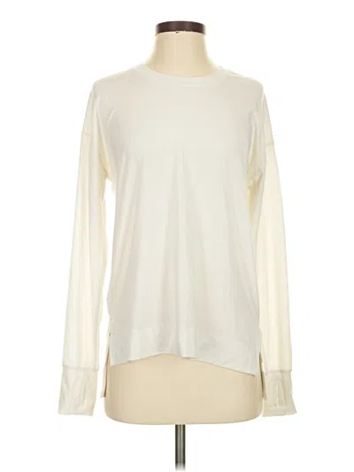 Pre-owned All In Motion Long Sleeve T-shirt In White