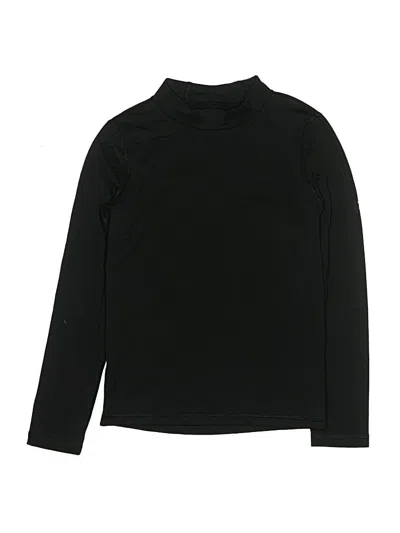 Pre-owned All In Motion Kids' Long Sleeve Turtleneck In Black