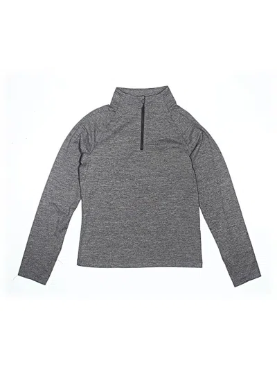 Pre-owned All In Motion Kids' Long Sleeve Turtleneck In Gray