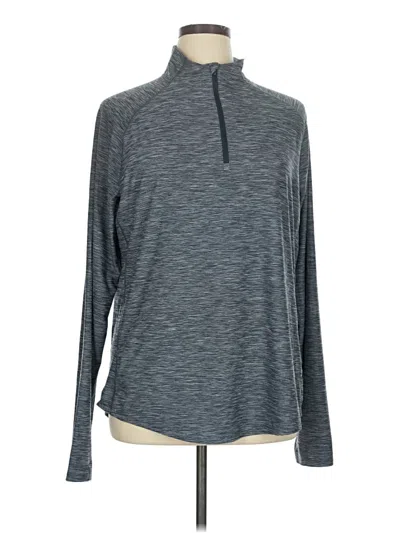 Pre-owned All In Motion Long Sleeve Turtleneck In Gray