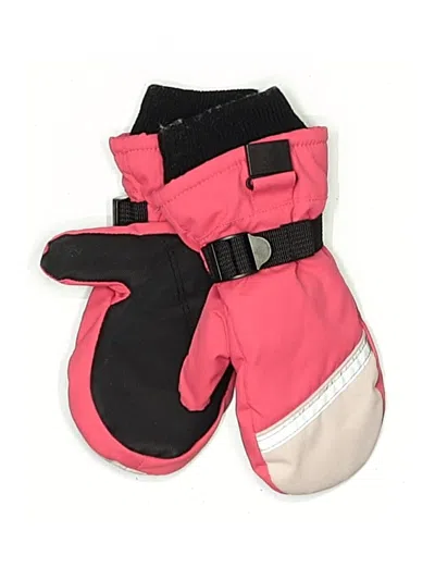 Pre-owned All In Motion Kids' Mittens In Pink