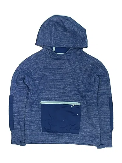 Pre-owned All In Motion Kids' Pullover Hoodie In Blue
