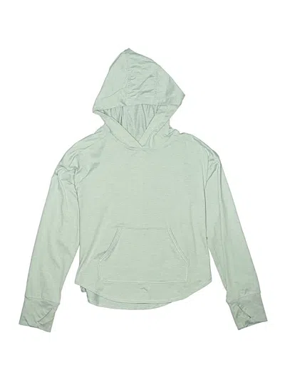 Pre-owned All In Motion Kids' Pullover Hoodie In Green