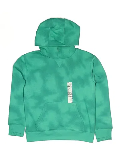 Pre-owned All In Motion Kids' Pullover Hoodie In Green